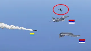 Brutal Attack! SU-34 stealth fighter lost to high-precision Ukrainian air defense system