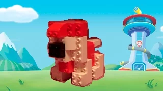 Маршал из мультика Щенячий патруль из Лего Дупло Lego Duplo