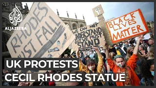 UK: Oxford protesters demand Cecil Rhodes statue be removed