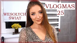 ⭐VLOGMAS 25⭐WIGILIJNY MAKIJAŻ I STRÓJ⭐