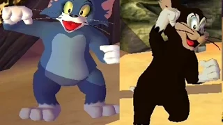 Tom and Jerry War of the Whiskers / Tom and Butch Team / Cartoon Games Kids TV