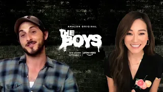 'The Boys' Season 2 Tomer Capon (Frenchie) & Karen Fukuhara (Kimiko) Interview