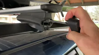 Removing Thule Roof Rack from Car