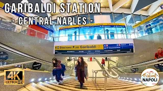 Naples - Garibaldi Station / Napoli Centrale 4K UHD #walkingtour #shopping #tourism #napoli