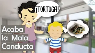 Técnica de la tortuga 🐢 para educar niños y cambiar la mala conducta