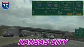 I-70 EB Through Kansas City, Missouri (from K-7 to I-470)