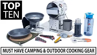 Top 10 Bushcraft, Camping & Outdoor Innovations! Cooking With Fire!