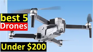 ✅Top 5 Best Drone On  - Best Drone Under $200? 2024