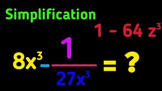 cube root simplification method| How to solve cube  formula question