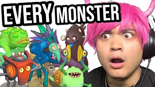 Reacting to every MY SINGING MONSTER in Wublin Island - All Sounds (MVPerry reacts)