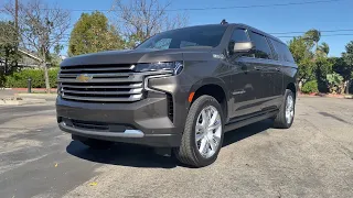 2021 Chevrolet Suburban 4WD High Country Walkaround + Exhaust clip (No Talking)(ASMR)