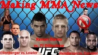 UFC 173: Barao vs Dillashaw, Ellenberger vs Lawler, & Cormier vs. Hendo on 'The MMA Live Chat Show'