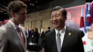 China's Xi confronts Canada's Trudeau at G20 over media leaks