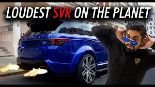 THE LOUDEST RANGE ROVER SPORT SVR ON THE PLANET