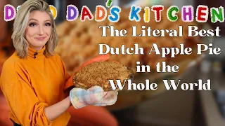 Dead Dad's Kitchen: PERFECT Dutch Apple Pie Recipe | Irene Walton