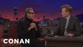Jeff Goldblum Loves Jeff Goldblum Impressions | CONAN on TBS