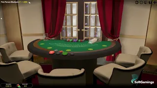 Evolution Gaming - RNG First Person Blackjack - Gameplay Demo
