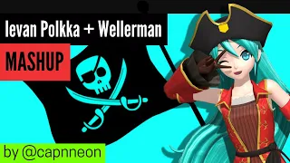 Hatsune Miku - Ievan Polkka + Wellerman #mashup | #capnneonmashup