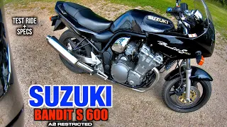 Suzuki GSF 600 Bandit (ограниченный A2) Тестовая поездка и характеристики