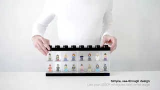 LEGO Minifigure Display Case by Room Copenhagen.