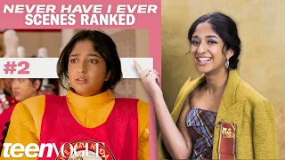 Maitreyi Ramakrishnan Ranks Never Have I Ever Scenes & More | Teen Vogue