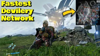 Fastest way to deliver packages in Death Stranding (best zipline network) part 2