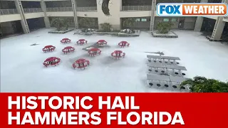 'One For the Ages': Severe Storms Dropped Largest Hailstones in 30-Plus Years in Florida