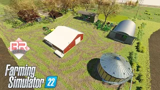 Just A Little Farm Build -  Little Mountain Utah - Farming Simulator 22