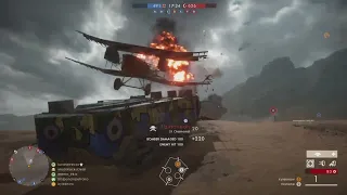 Shooting down Planes with the assault tank! [Battlefield 1]