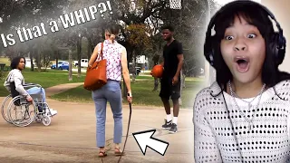 Racist Karen WHIPS Black Boys For Playing Basketball??! [Reacting to Racist skits]