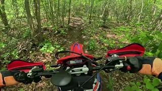 Maumee State Forest APV Area West Loop & Single Track (5/19/2024) - 2023 Beta 300 RR Race Edition