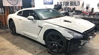 Getting into my Totaled Salvaged GTR - Will It Start?