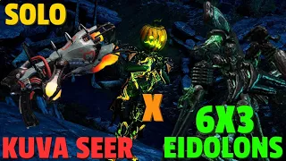 Warframe | Eidolon 6x3 Solo | KUVA SEER | No Riven/Bless/Cipher/Pads