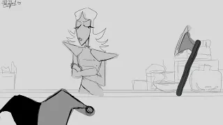 [DELTARUNE ANIMATIC] Jevil Tries to Recruit Rouxls