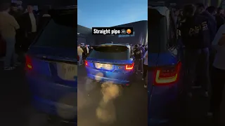 Range Rover SVR straight pipe 🥵🔊