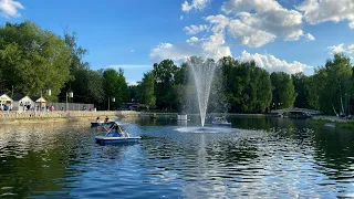 ВЕЧЕРНЯЯ ПРОГУЛКА ПАРК ЛИАНОЗОВО | evening moscow