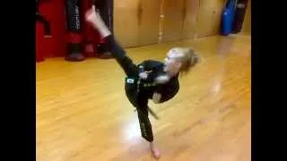 Karate Supergirl