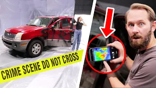 We Found Evidence At Crime Scene With A Thermal Camera...