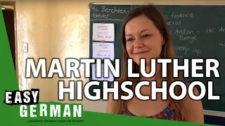 Visiting Martin Luther Highschool in Namibia | Easy German 131