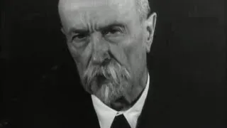 Tomáš Garrigue Masaryk - 1.prezident Československa na Vánoce 1934 se zvukem unikát!!!