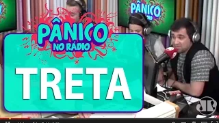 Evandro Santo e Fábio Rabin protagonizam TRETA durante o programa | Pânico