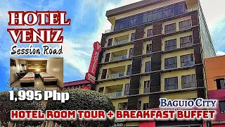 Hotel Veniz Session Road | Best Hotel in Baguio Town Proper + Breakfast Buffet - JMYouTubeChannel