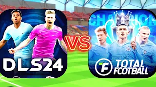 TOTAL FOOTBALL VS DLS 24 2024 REVIEW 🤔