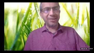 Professor Balchandra Luitel in SAN Virtual Conference