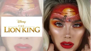 THE LION KING MAKEUP TUTORIAL