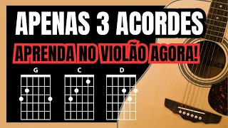 Aprenda a TOCAR VIOLÃO com FACILIDADE 3 músicas para iniciantes no violão | Profº: Paulo Sousa