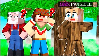 NADIE me ENCUENTRA en el ESCONDITE de ARMADURAS INVISIBLES 👀😂 MINECRAFT con SILVIOGAMER y PANCRACIO