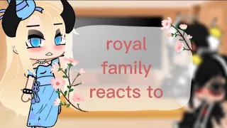 the royal family reacts to…