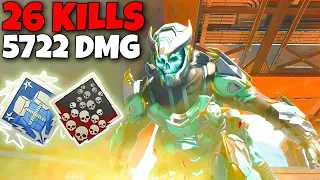 Apex Legends - High Skill CAUSTIC Gameplay (no commentary) Season 20