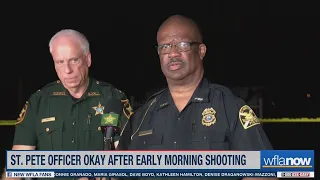 Officials discuss officer-involved shooting in St. Petersburg
